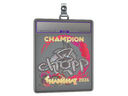 Sticker Slab | chopper (Glitter, Champion) | Shanghai 2024