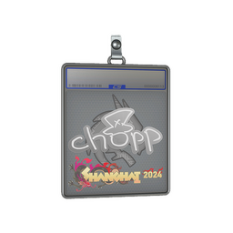 Sticker Slab | chopper | Shanghai 2024