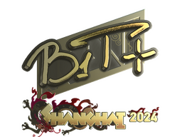 Sticker | b1t (Gold) | Shanghai 2024