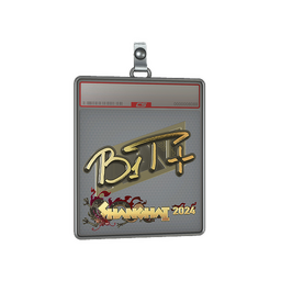Sticker Slab | b1t (Gold) | Shanghai 2024