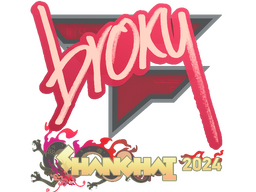 Sticker | broky | Shanghai 2024