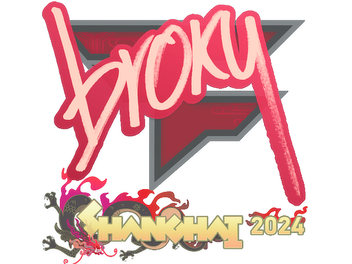 Sticker | broky | Shanghai 2024