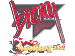 Sticker | broky (Glitter) | Shanghai 2024