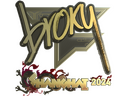 Sticker | broky (Gold) | Shanghai 2024