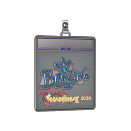 Sticker Slab | brnz4n (Glitter) | Shanghai 2024