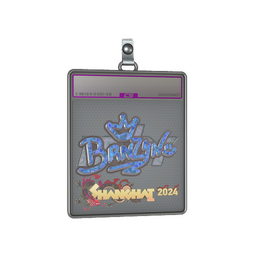 Sticker Slab | brnz4n (Holo) | Shanghai 2024