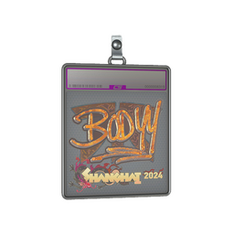 Sticker Slab | bodyy (Holo) | Shanghai 2024