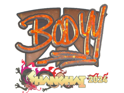 Sticker | bodyy (Glitter) | Shanghai 2024