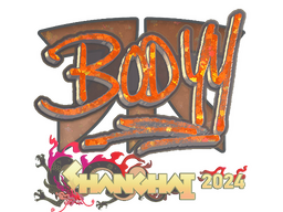 Sticker | bodyy (Glitter) | Shanghai 2024