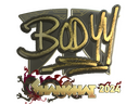 Sticker | bodyy (Gold) | Shanghai 2024