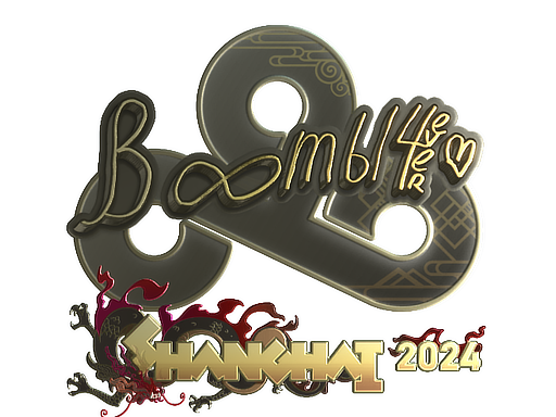 Sticker | Boombl4 (Gold) | Shanghai 2024