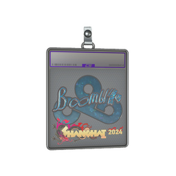 Sticker Slab | Boombl4 (Glitter) | Shanghai 2024