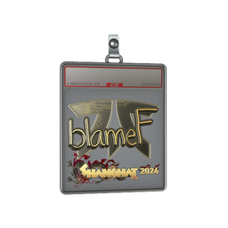 Sticker Slab | blameF (Gold) | Shanghai 2024
