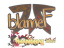 Sticker | blameF (Holo) | Shanghai 2024