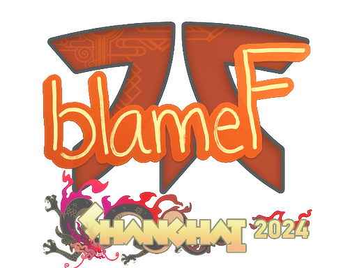 Sticker | blameF | Shanghai 2024