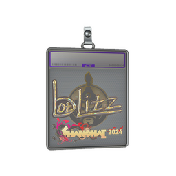 Sticker Slab | bLitz (Glitter) | Shanghai 2024