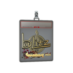 Sticker Slab | bLitz (Gold) | Shanghai 2024