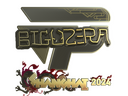 Sticker | biguzera (Gold) | Shanghai 2024