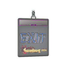 Sticker Slab | exit (Holo) | Shanghai 2024