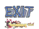 Sticker | exit (Holo) | Shanghai 2024
