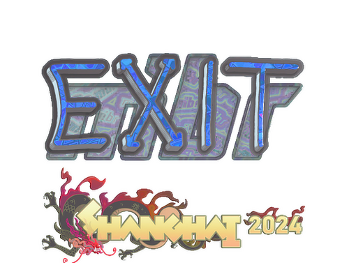 Çıkartma | exit (Holo) | Şanghay 2024
