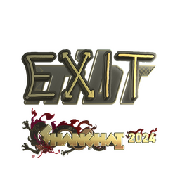 exit (Gold) | Shanghai 2024
