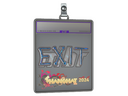 Sticker Slab | exit (Glitter) | Shanghai 2024