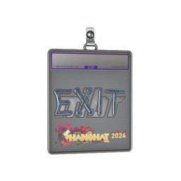 Sticker Slab | exit (Glitter) | Shanghai 2024