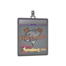 Sticker Slab | electronic (Glitter) | Shanghai 2024