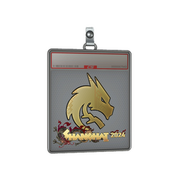 Sticker Slab | Team Spirit (Gold) | Shanghai 2024
