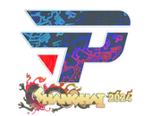 Наклейка | paiN Gaming (голографическая) | Шанхай-2024