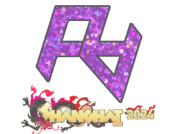 Sticker | Rare Atom (Glitter) | Shanghai 2024