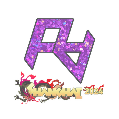 Sticker | Rare Atom (Glitter) | Shanghai 2024