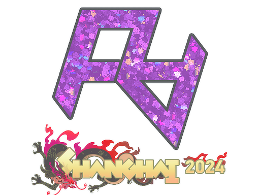 Sticker | Rare Atom (Glitter) | Shanghai 2024