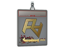 Sticker Slab | Rare Atom (Gold) | Shanghai 2024