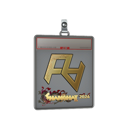 Sticker Slab | Rare Atom (Gold) | Shanghai 2024