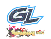 Наклейка | GamerLegion (с блёстками) | Шанхай-2024