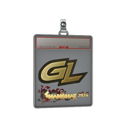 Sticker Slab | GamerLegion (Gold) | Shanghai 2024