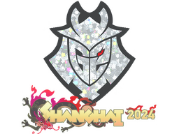 Sticker | G2 Esports (Glitter) | Shanghai 2024