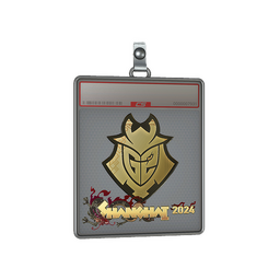 Sticker Slab | G2 Esports (Gold) | Shanghai 2024