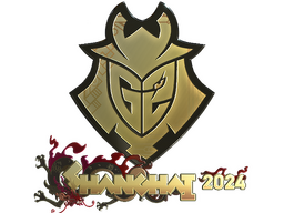 Sticker | G2 Esports (Gold) | Shanghai 2024