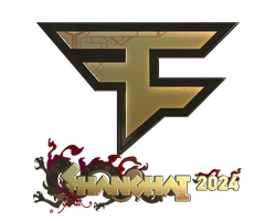 Sticker | FaZe Clan (Gold) | Shanghai 2024