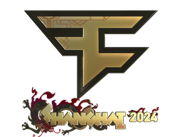 Sticker | FaZe Clan (Gold) | Shanghai 2024