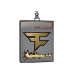 Sticker Slab | FaZe Clan (Gold) | Shanghai 2024