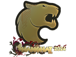 Sticker | FURIA (Gold) | Shanghai 2024