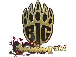 Sticker | BIG (Gold) | Shanghai 2024