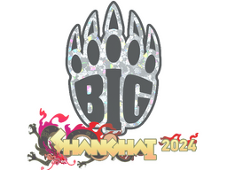 Sticker | BIG (Glitter) | Shanghai 2024