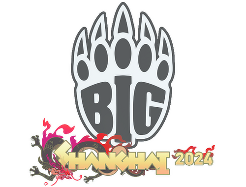 Naklejka | BIG | Szanghaj 2024