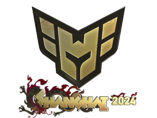 Sticker | HEROIC (Gold) | Shanghai 2024