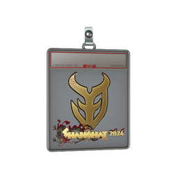 Sticker Slab | 3DMAX (Gold) | Shanghai 2024